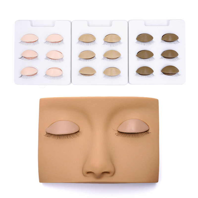 Funny Eyelash Extension - Eyelash Extension Mannequin Head Practice Makeup