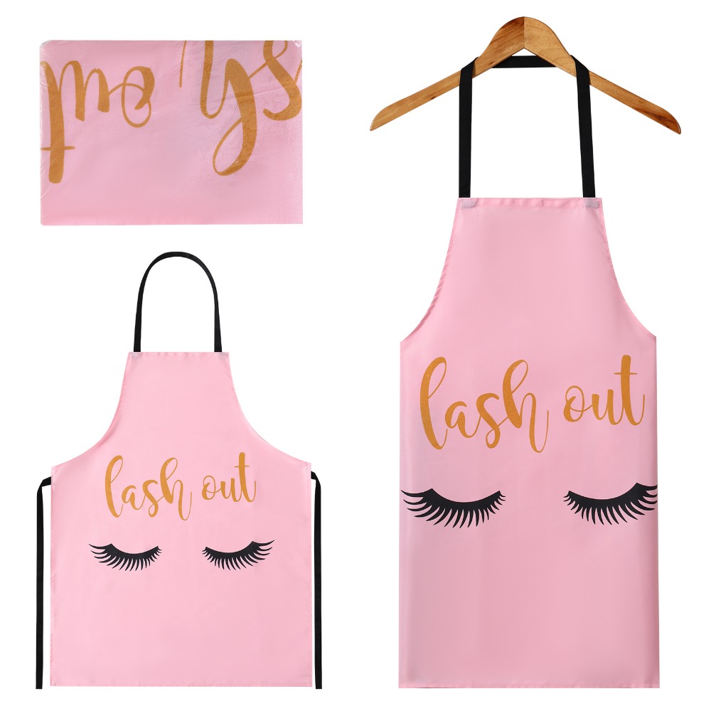 Funny Eyelash Printed Aprons W - đánh giá và giá Funny Eyelash Extension