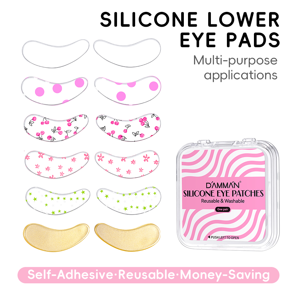 DAMMAN 1/5 Pair Silicone Eye P - đánh giá và giá Eyelash Extension Eye Mask