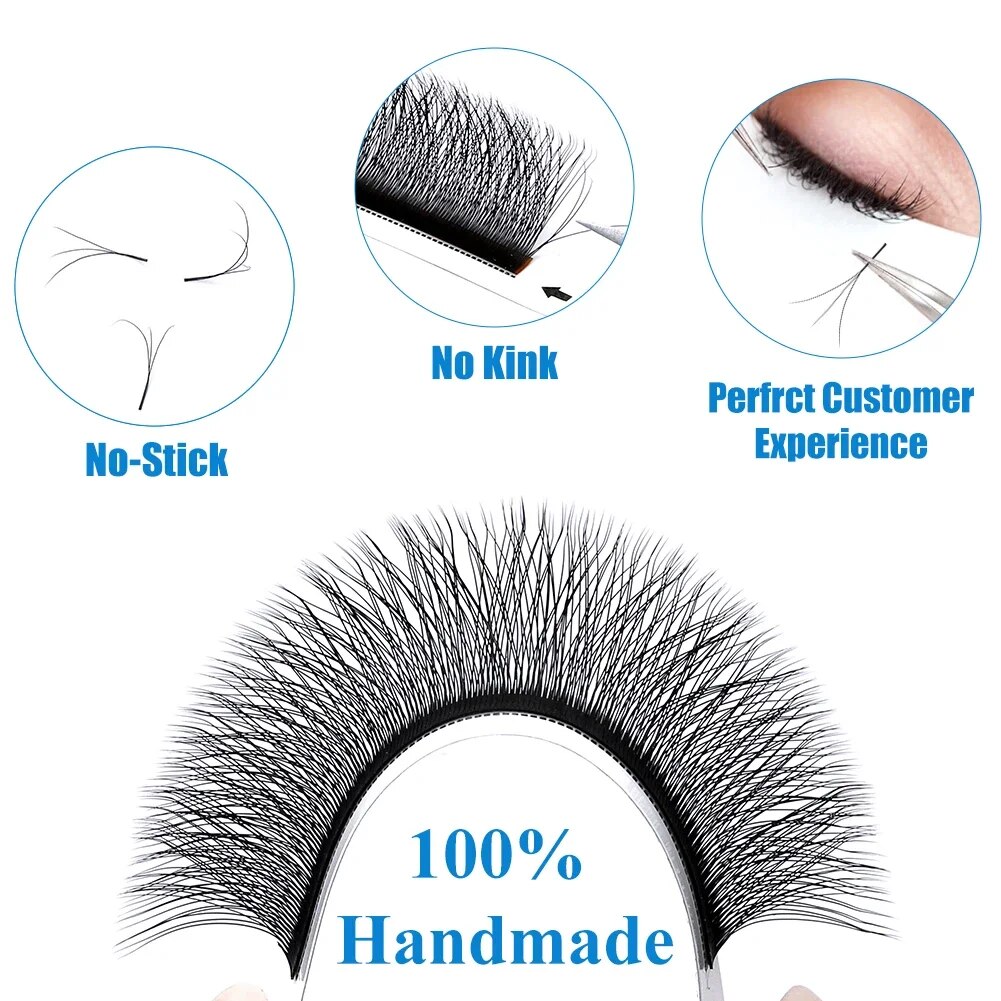Wendy Lashes W Shape Supplies  - đánh giá và giá Eyelash Extension Human Hair