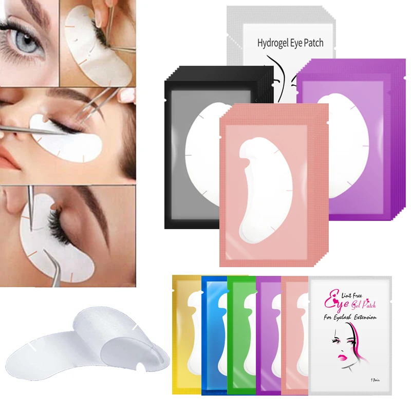50/100PCS U Shape Eyelash Pads - đánh giá và giá Eyelash Extension Eye Mask