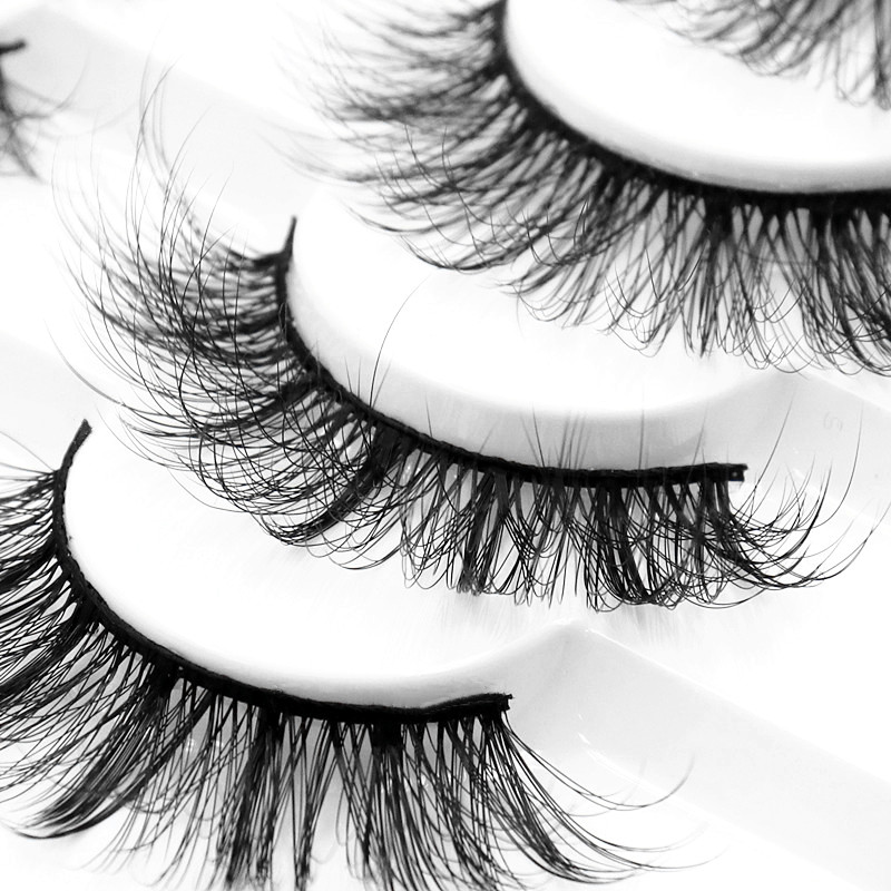 5/8 Đôi Giả Chồn Lông Mi Nỉ Mề - đánh giá và giá Eyelash Extension Human Hair