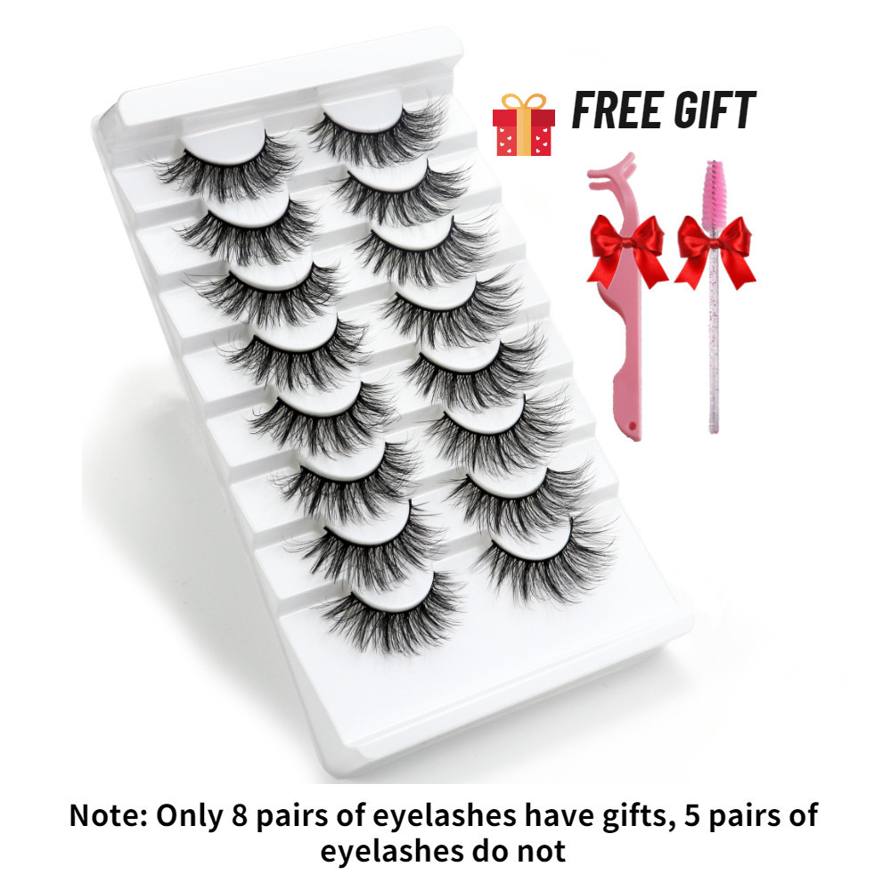 5/8 Đôi Giả Chồn Lông Mi Nỉ Mề - đánh giá và giá Eyelash Extension Human Hair