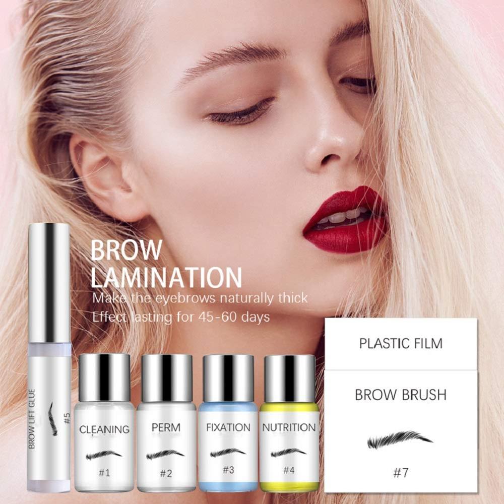Brow Lamination Kit Semi-perma - đánh giá và giá Eyelash Extension Full Set