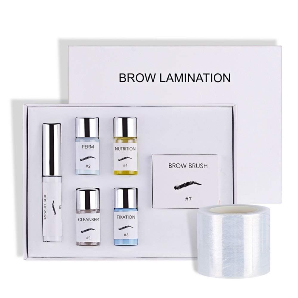 Brow Lamination Kit Semi-perma - đánh giá và giá Eyelash Extension Full Set