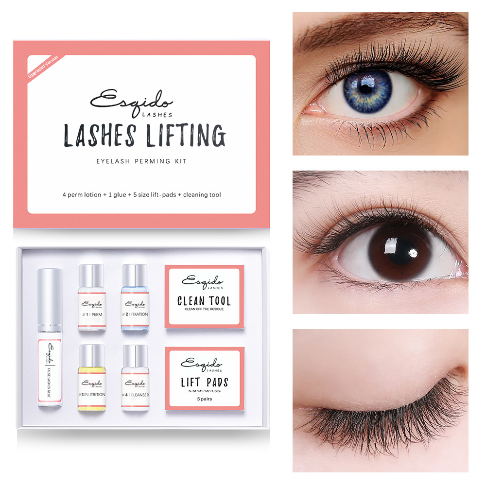 New Lash Lift Kit Long Lasting - đánh giá và giá Eyelash Extension Full Set