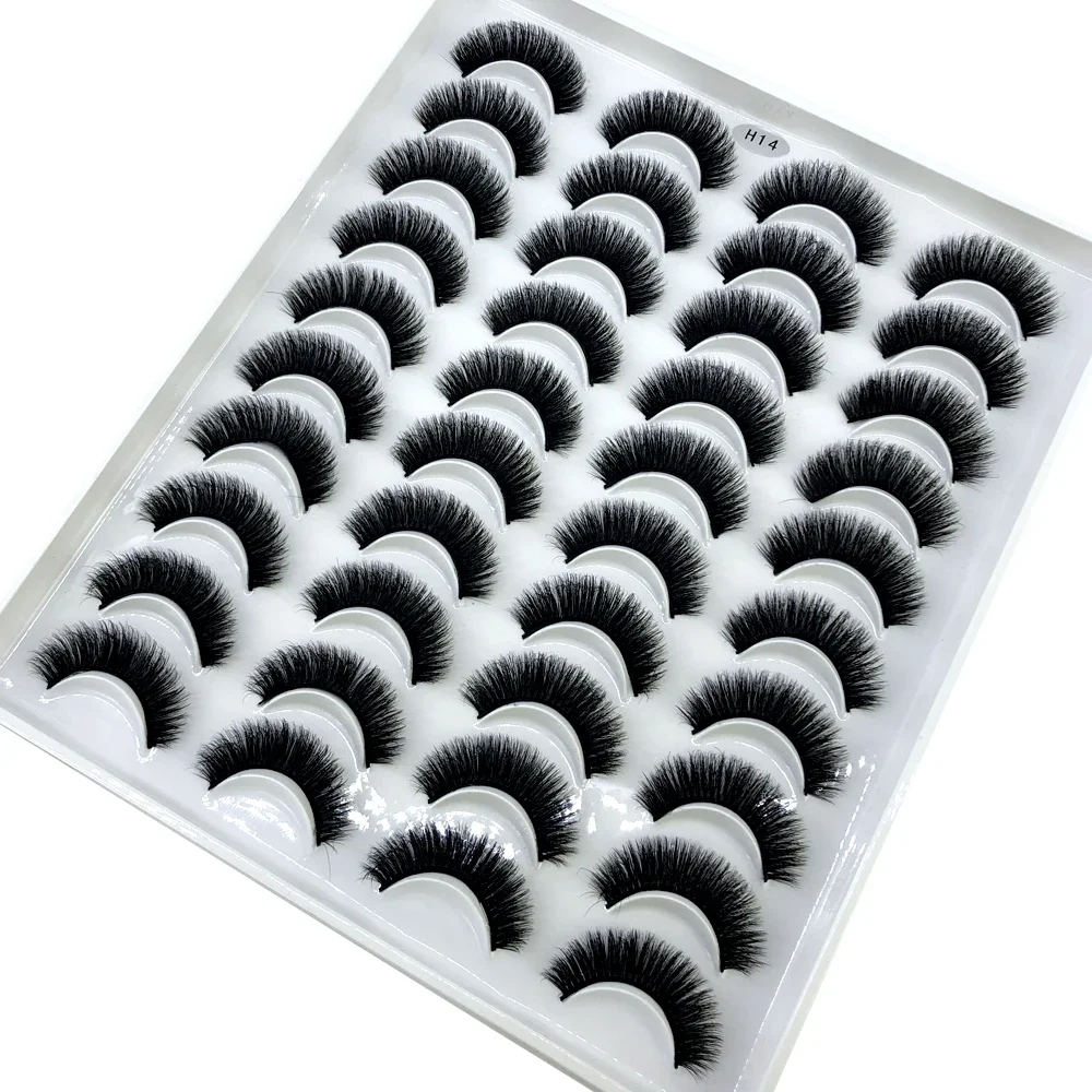 HBZGTLAD 20 pairs natural long - đánh giá và giá Eyelash Extension Full Set