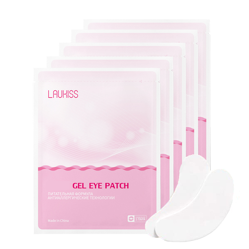 50/200/500 Laukiss Under Eyela - đánh giá và giá Eyelash Extension Eye Mask
