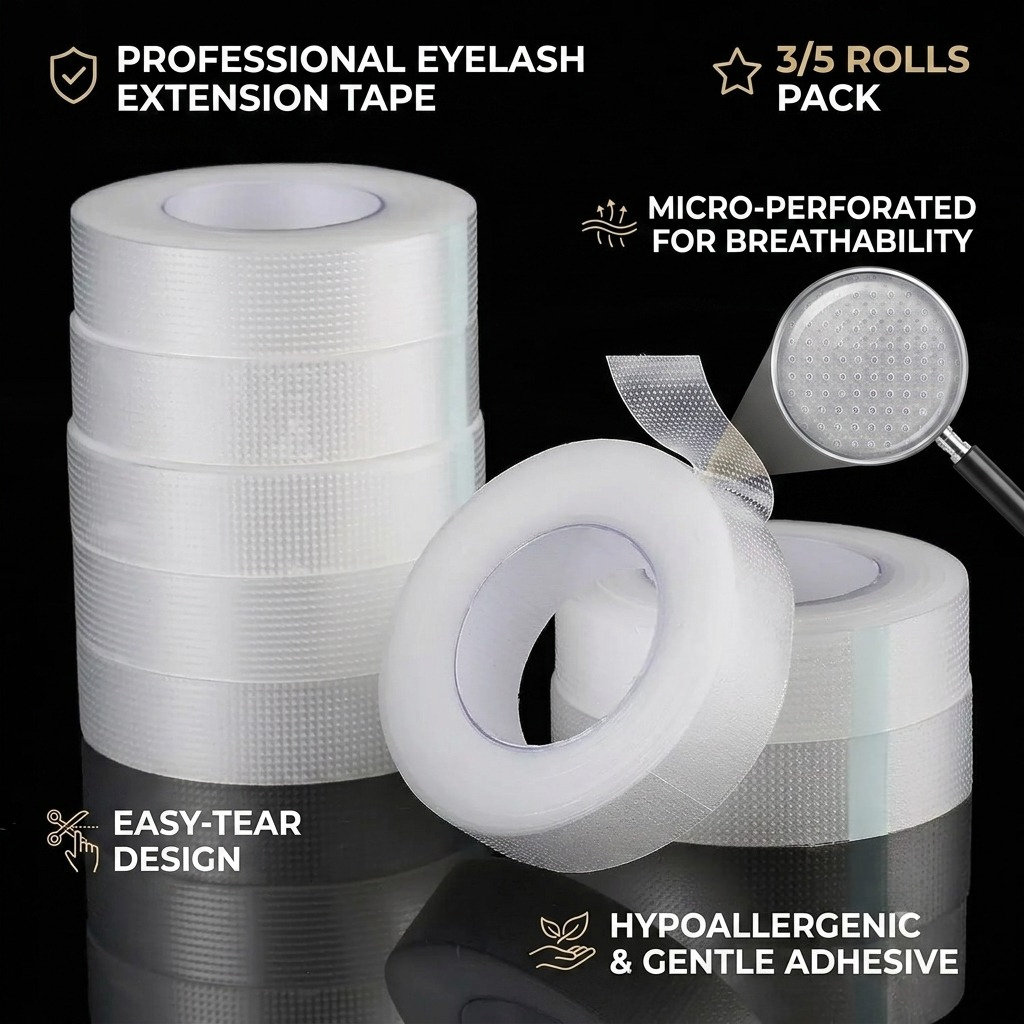3/5 Rolls PE Lash Tape Breatha - đánh giá và giá Eyelash Extension Eye Mask