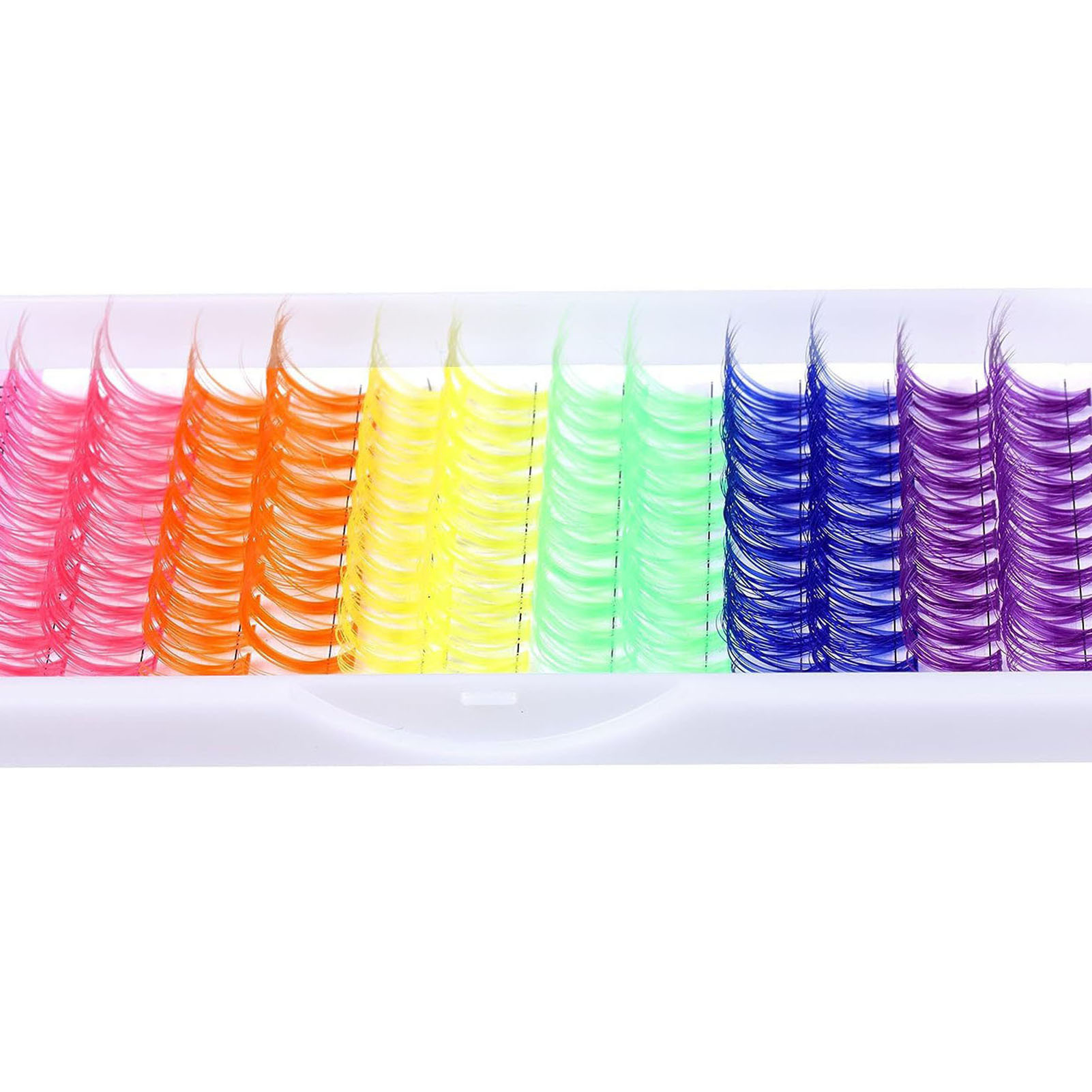 14/16mm D Curl Colorful Indivi - đánh giá và giá Funny Eyelash Extension