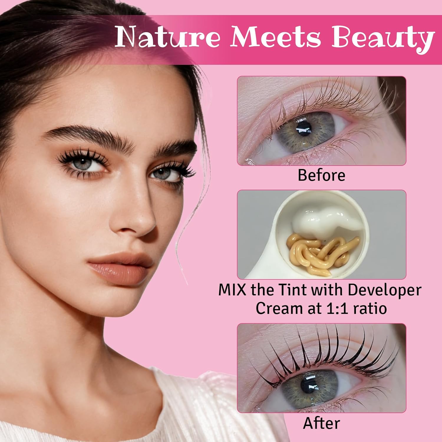 LOMANSA NEW 10ml Lash Color Ki - đánh giá và giá Eyelash Extension Full Set