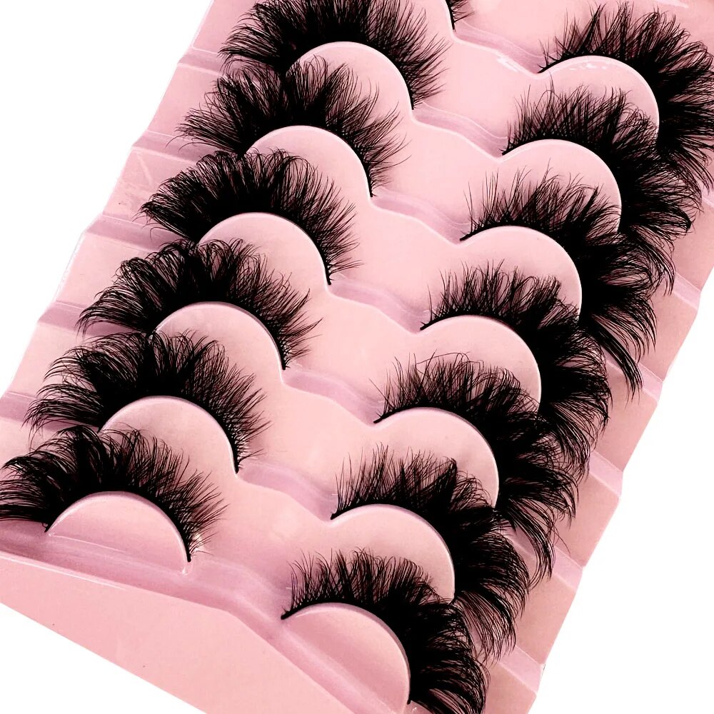NEW Cat Eye Eyelashes 5D Natur - đánh giá và giá Eyelash Extension Human Hair