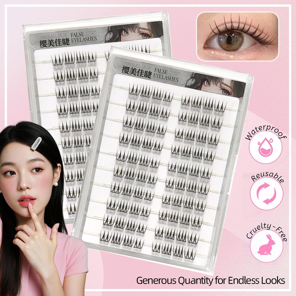 U Shape Glue-free False Eyelas - đánh giá và giá Eyelash Extension Single Lash