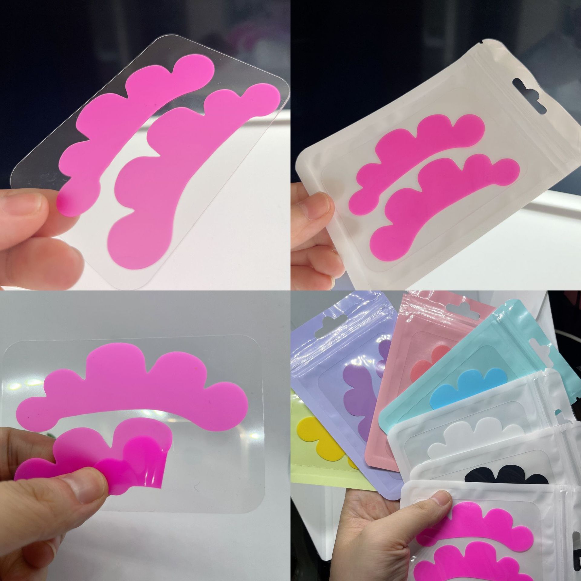 New 1Pairs Reusable Silicone E - đánh giá và giá Eyelash Extension Eye Mask