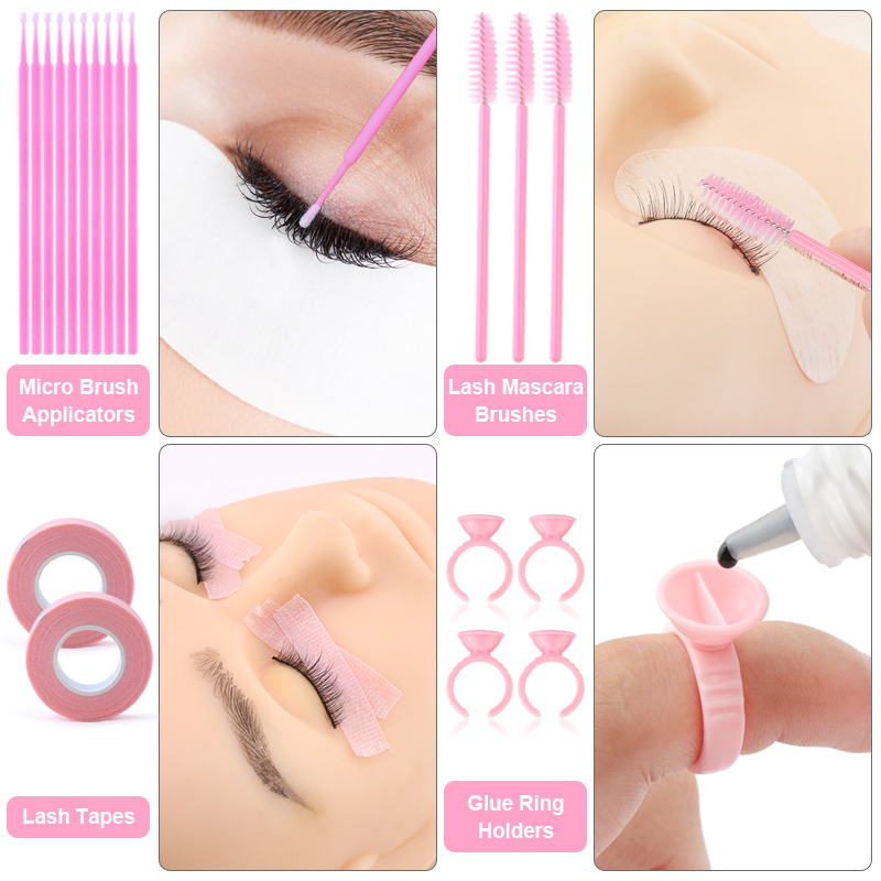 268PCS Eyelash Extensions Kit  - đánh giá và giá Eyelash Extension Fan