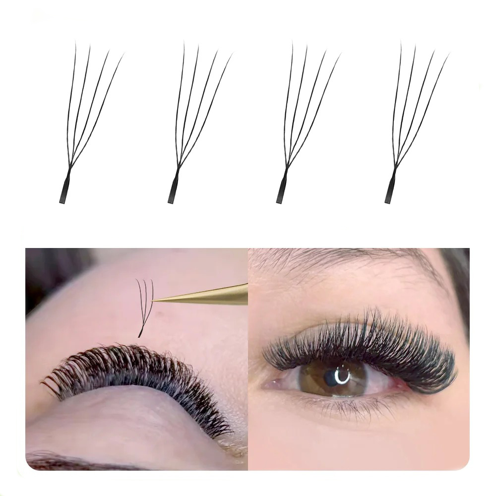 MARIA  U 4D W Eyelashes Single - đánh giá và giá Eyelash Extension Single Lash