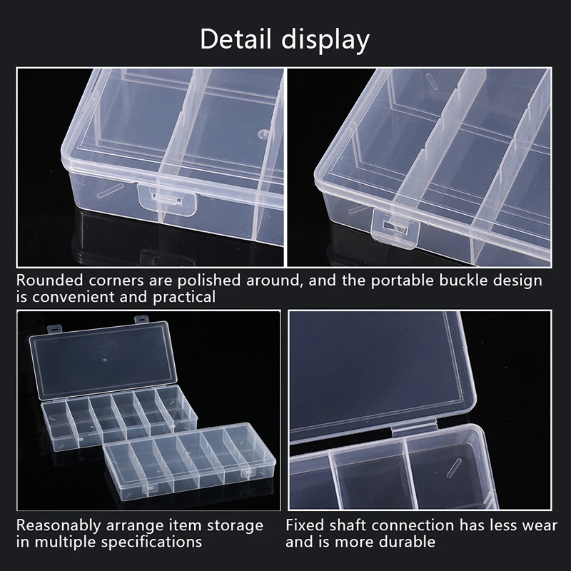 6-compartment storage box, pla - đánh giá và giá Eyelash Extension Fan