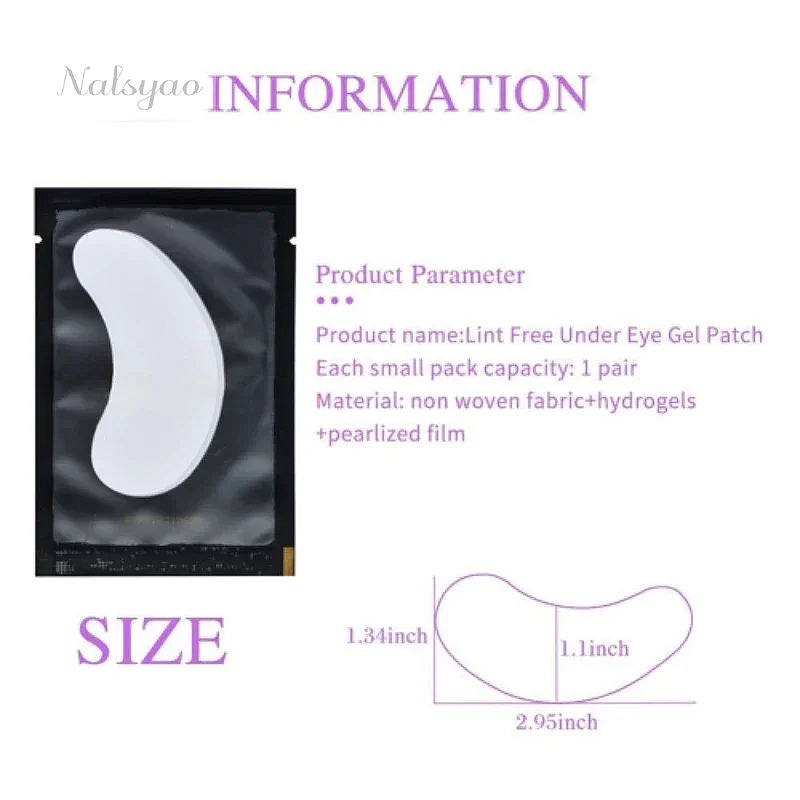50Pairs Lint Free Under Eye Ge - đánh giá và giá Eyelash Extension Eye Mask