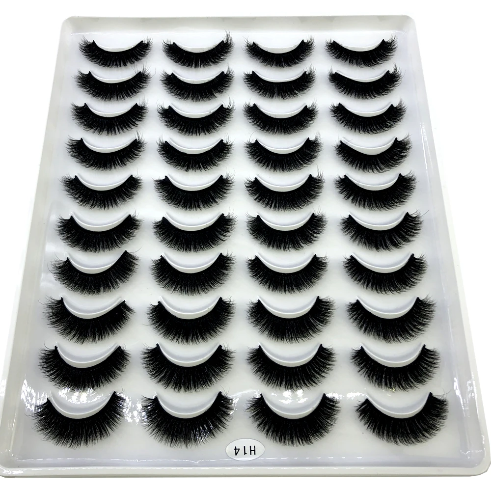 AMSDCN New 20 pairs natural lo - đánh giá và giá Eyelash Extension Full Set