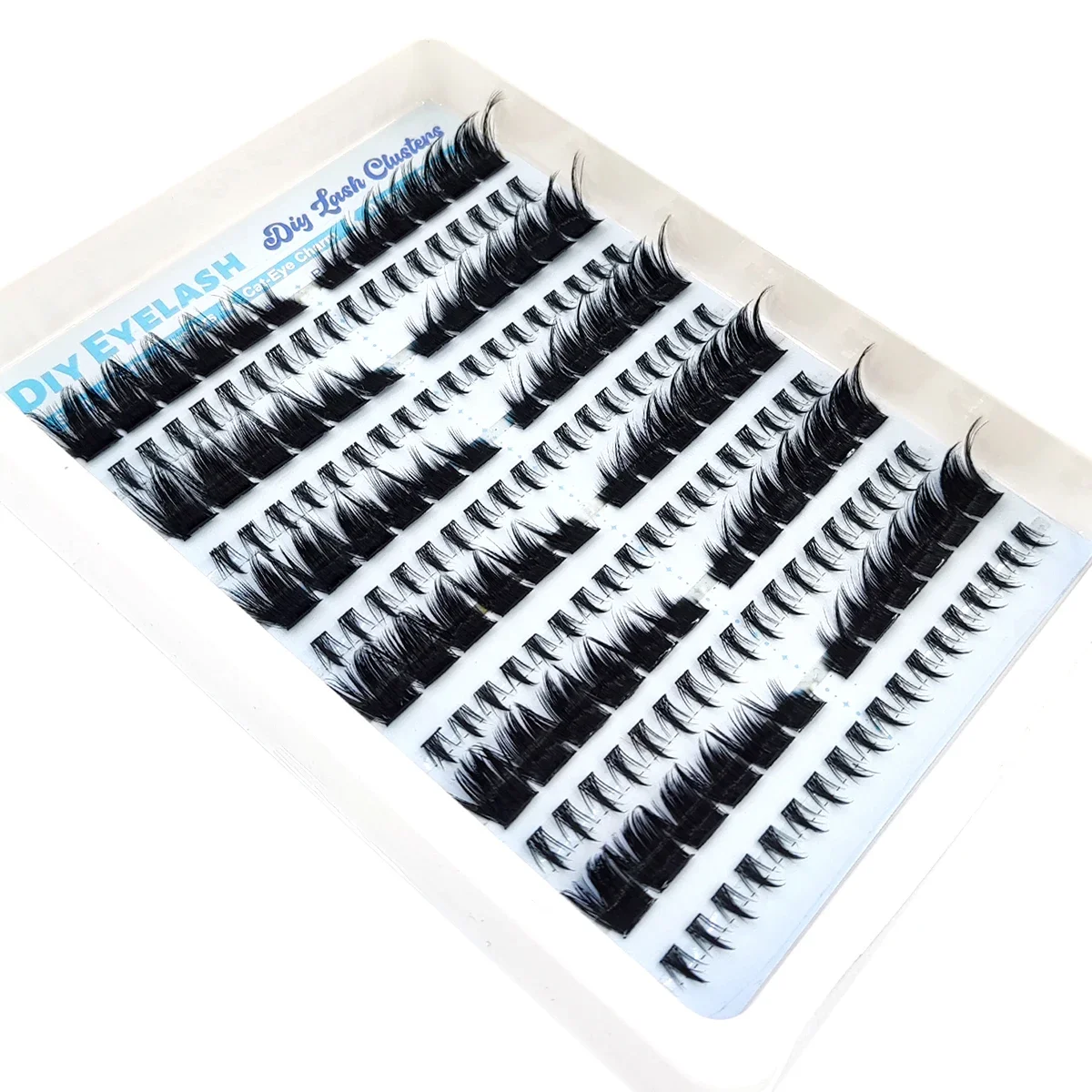 HBZGTLAD new dramatic diagonal - đánh giá và giá Eyelash Extension Single Lash