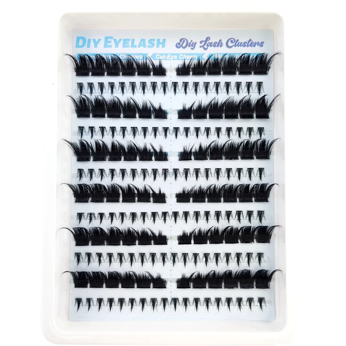 HBZGTLAD new dramatic diagonal - đánh giá và giá Eyelash Extension Single Lash