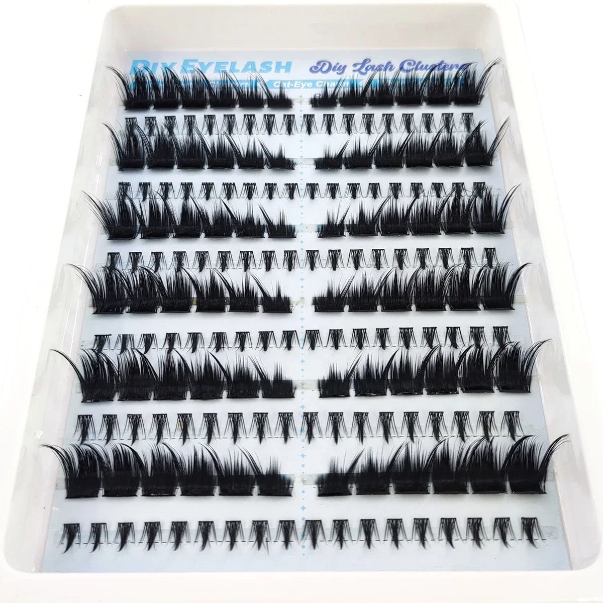 HBZGTLAD new dramatic diagonal - đánh giá và giá Eyelash Extension Single Lash